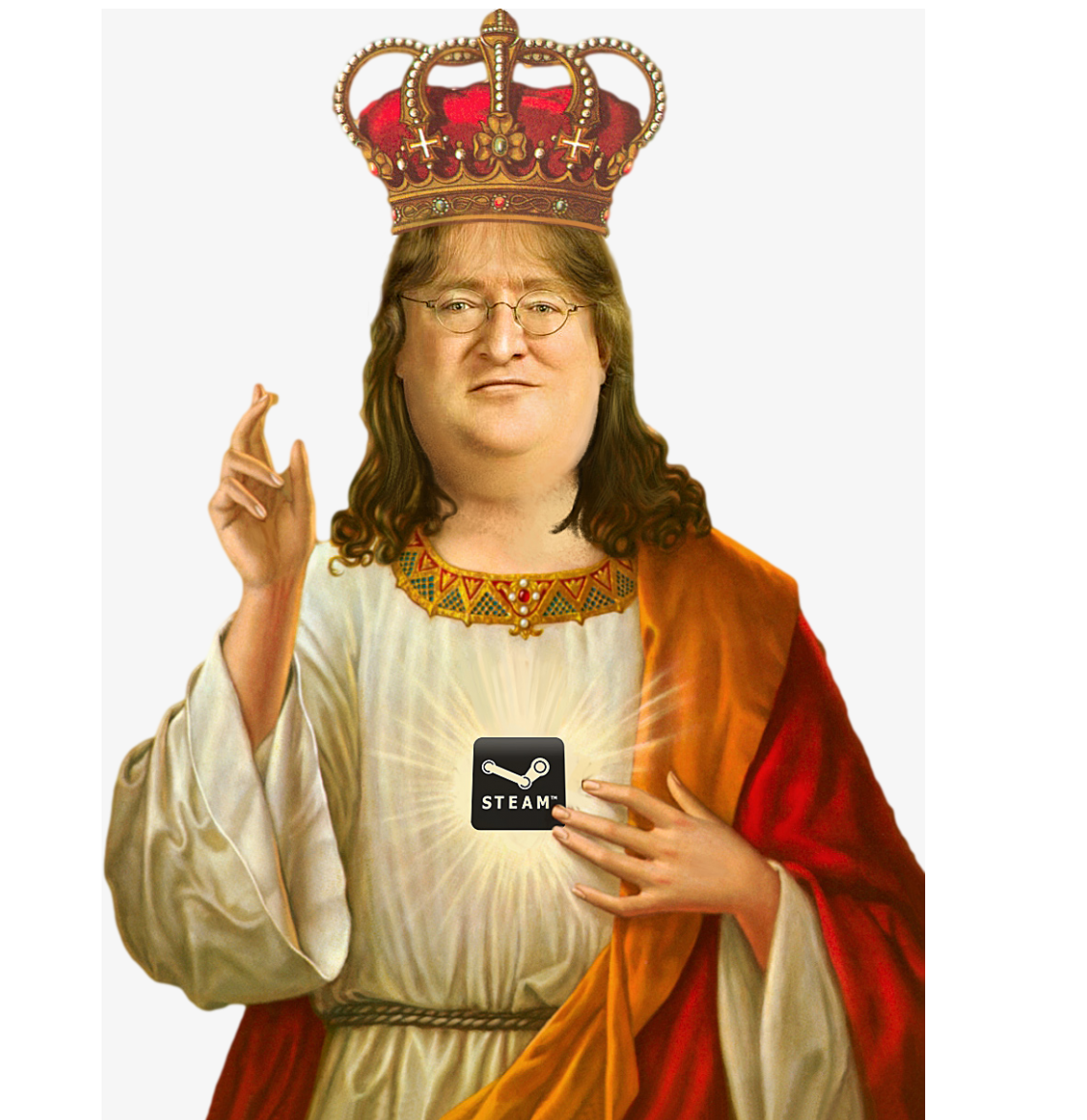 Gabe Newell the Goat